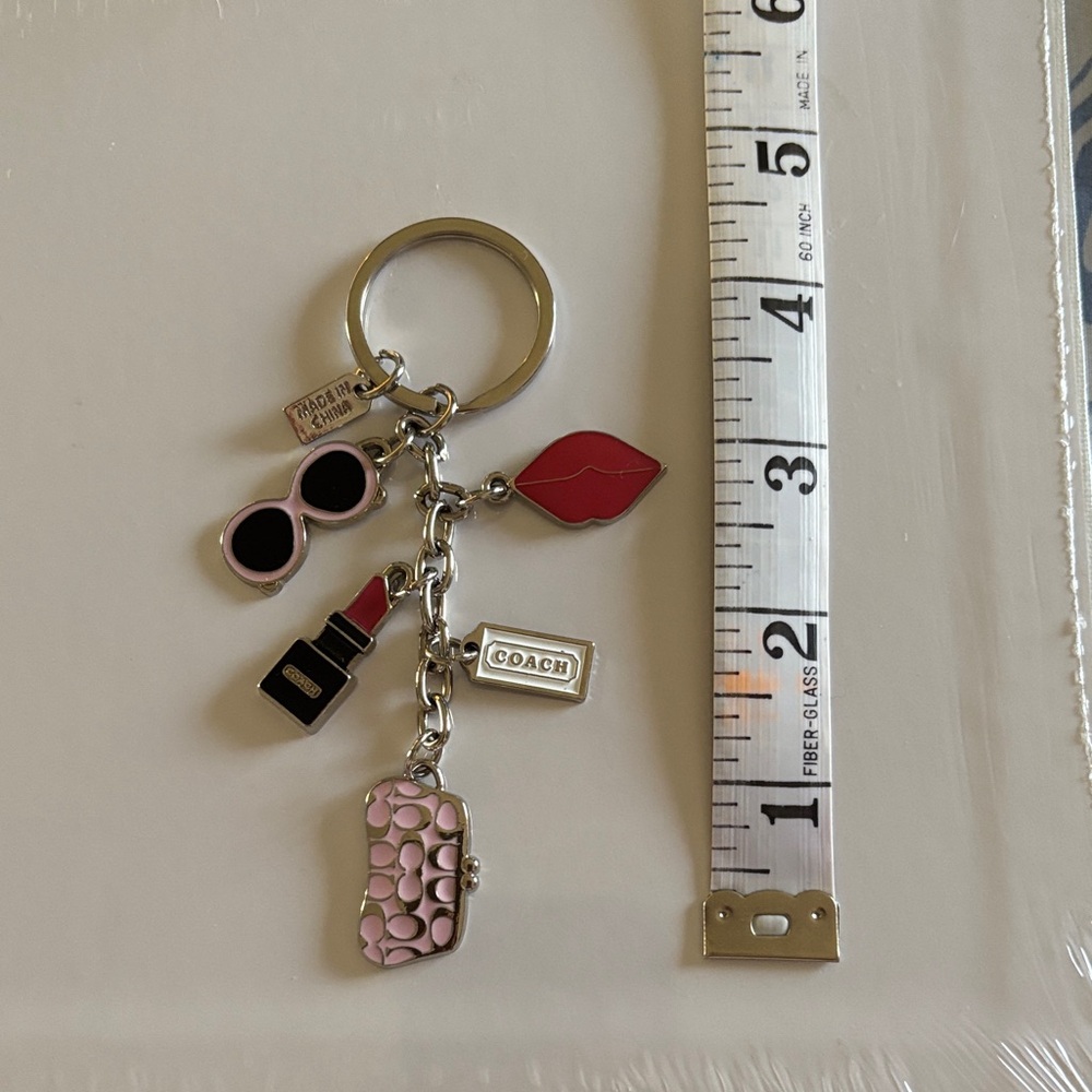 Coach Charm Keyring - Picture 7 of 7